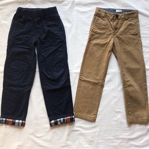 2 pair of Gymboree khaki pants